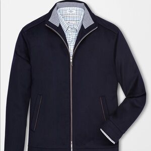 XXL PETER MILLAR CROWN FLEECE WESTPORT JACKET- Arctic Night